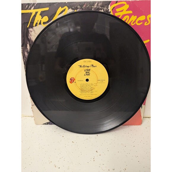 THE ROLLING STONES - LOVE YOU LIVE - 1977 - DOUBLE LP VINYL RECORDS - Picture 10 of 11